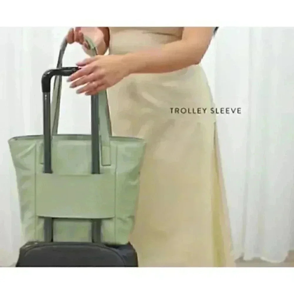 LUG Paddock Satin Luxe VL (Vegan Leather) Tote / Shoulder Bag - Pebble - Picture 16 of 16